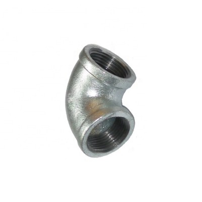 Hot-Dipped Galvanized Pipe Malleable Cast Iron Pipe Fittings Elbow 90 Degree Elbow