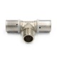 High quality 58-2 brass male tee external thread brass compression fitting t for brass x hose compression fittings