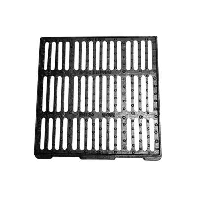 Ductile cast iron manhole cover and gully grate for drainage system