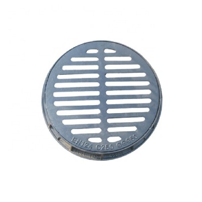 Bitumen Coating Ductile Iron Round Gully Grating & Frame