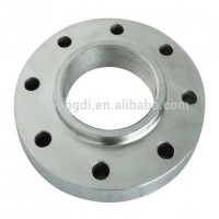 high quality forged stainless steel female thread pipe flange