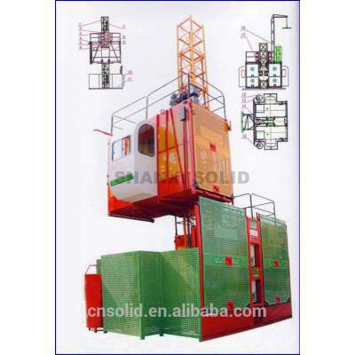 SC100 Building Hoist/lifting hoist/construction elevator