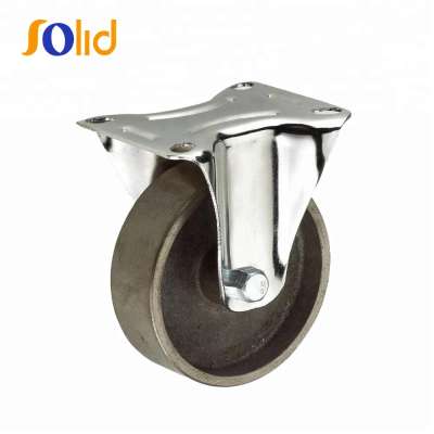 Industrial Caster Casting Iron Wheel Without Brake