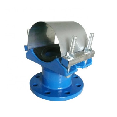 Ductile Iron Pipe Saddle Clamp with Stainless Steel Strap