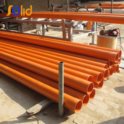 Coloured Orange PVC Pipe 300mm China