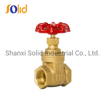 200 Wog Threaded Brass Gate Valve 1inch 2inch